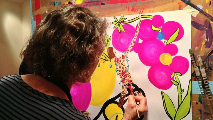 For Therapists: Letting Creativity Support Your Practice | The Painting Experience Blog