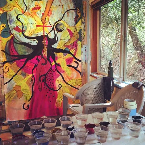 Intuitive painting awakens your internal image maker