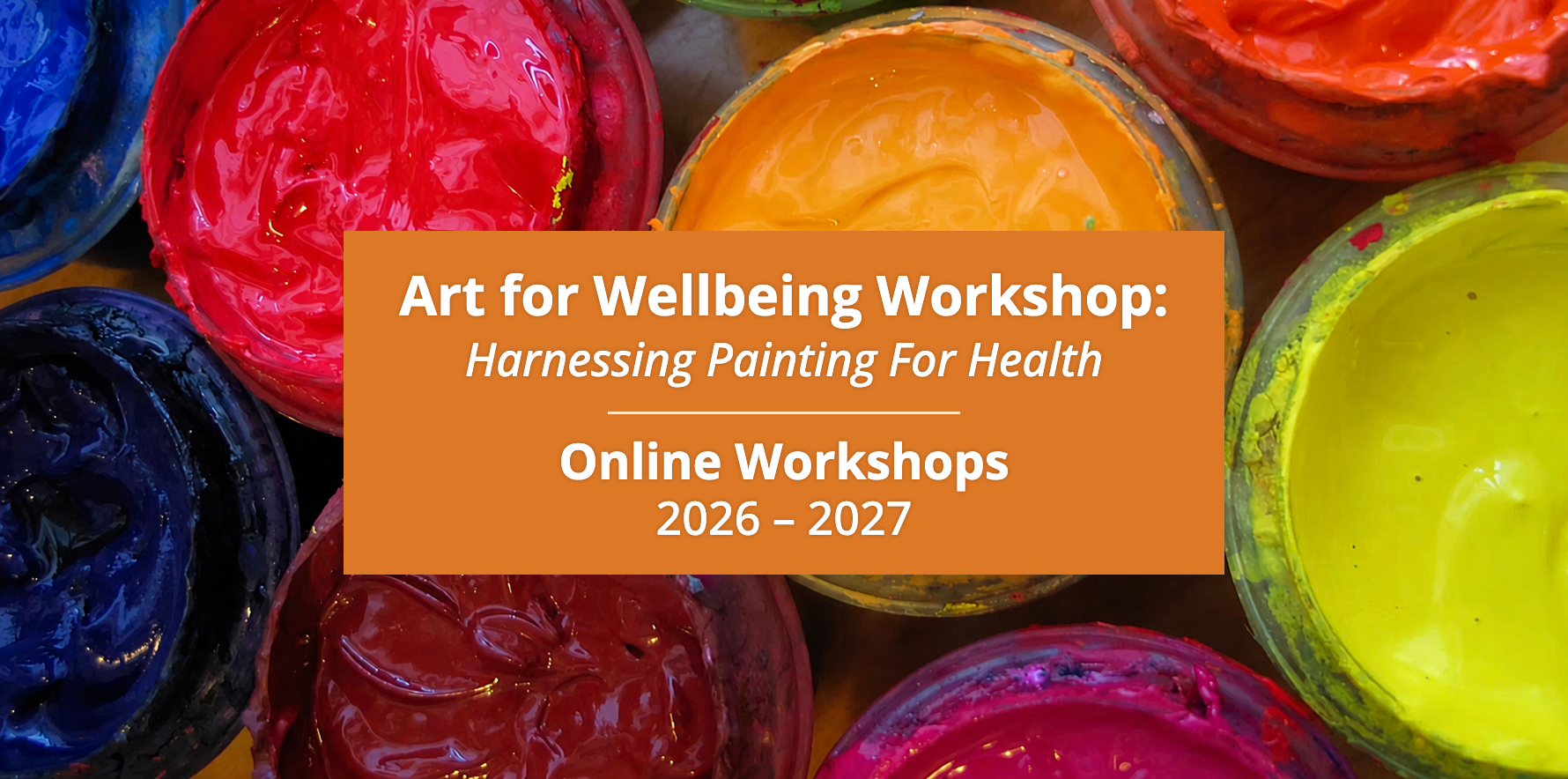 Art for Wellbeing Workshop – Online Workshops 2026–2027